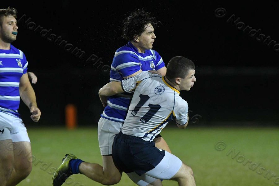 Wheaton Men\'s Rugby vs Mass Maritime.  Photo by Keith Nordstrom